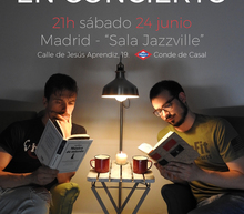 Cartel concierto madrid alberto javier new